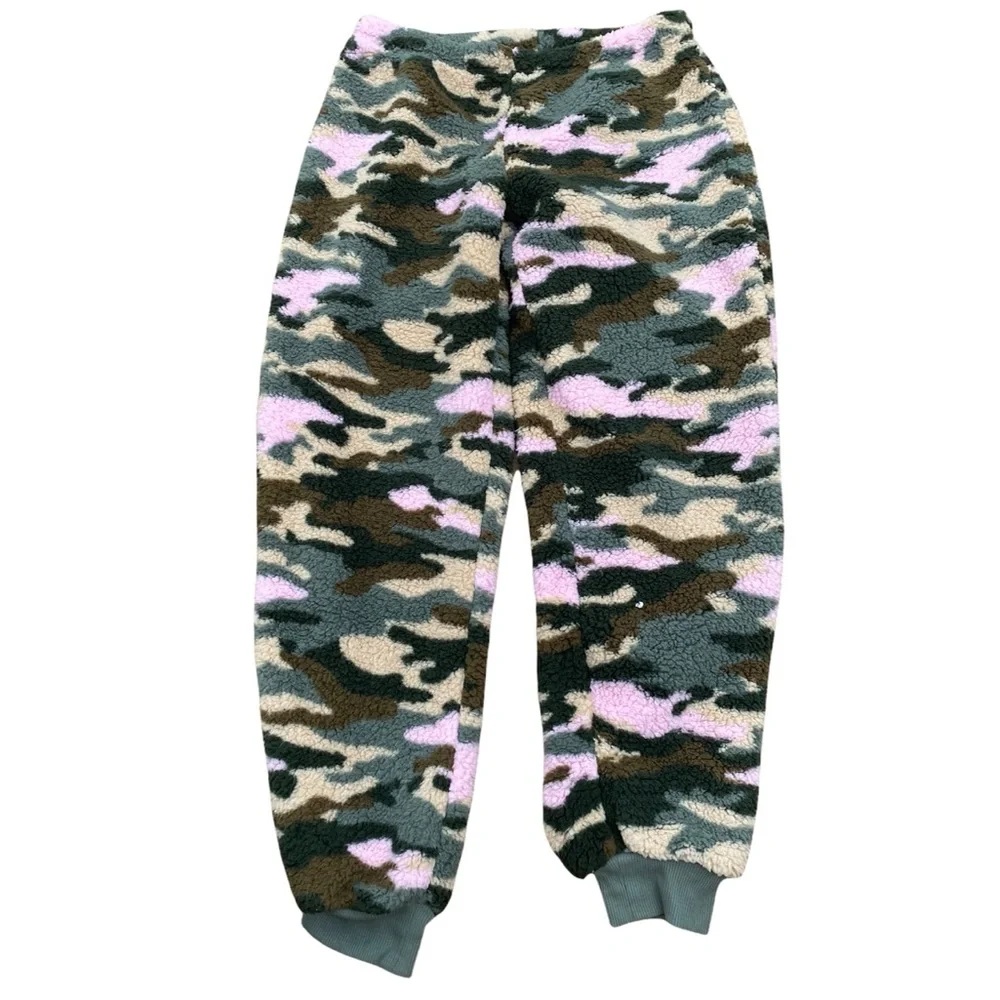 Fleece Camo Pajama Set